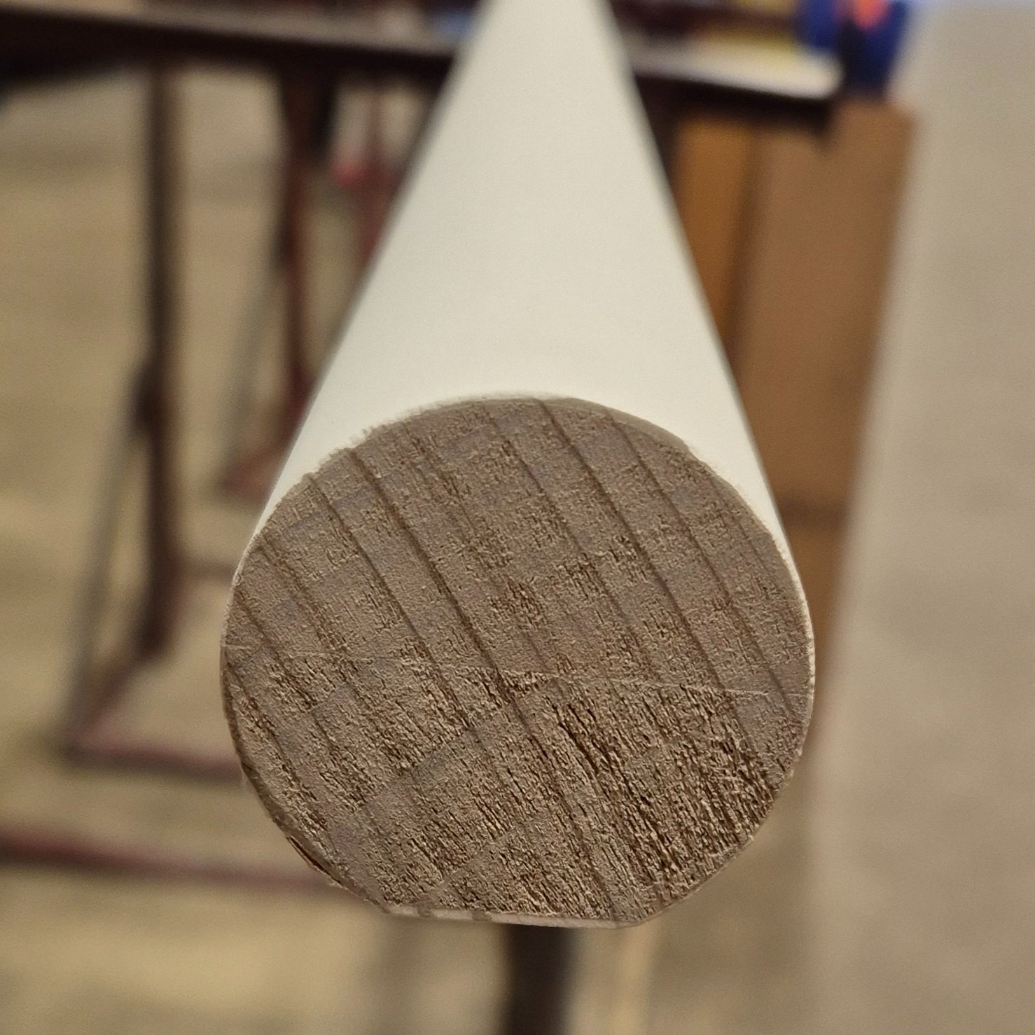 Product photograph of ENGINEERED PAINT-READY S/W MOPSTICK HANDRAIL 44MM/4200MM