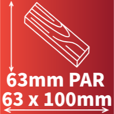Product photograph of 63 X 100 PAR  PEFC 