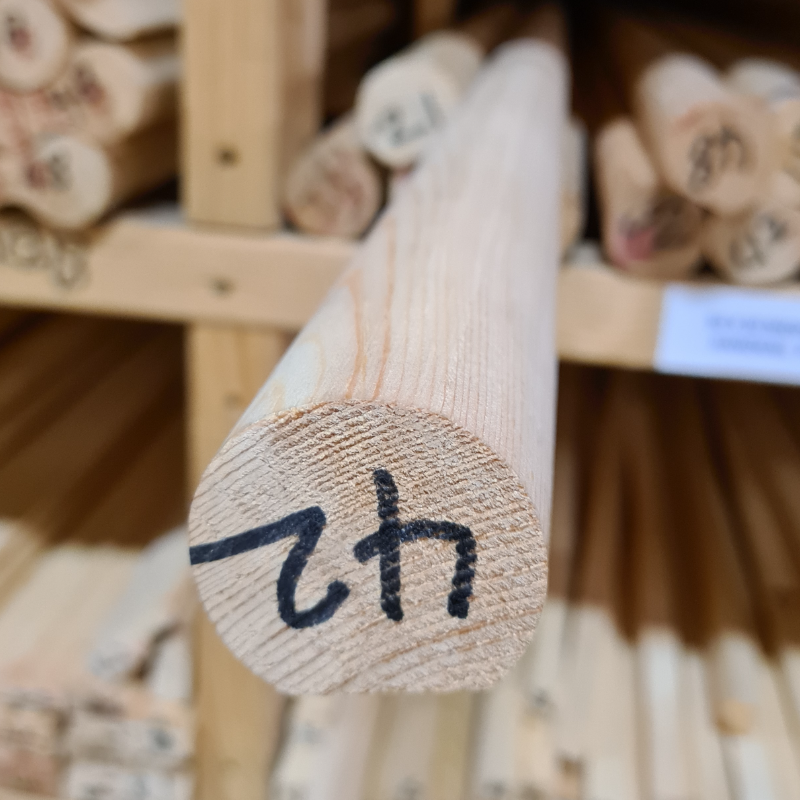 Product photograph of 50 X 50 MOPSTICK HANDRAIL  PEFC 