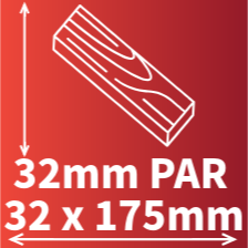 Product photograph of 32 X 175 PAR  PEFC 