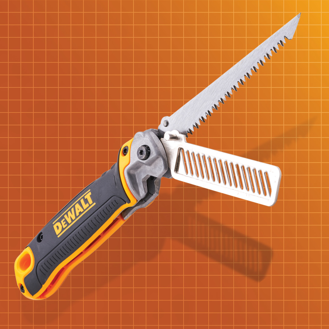 Product photograph of DEWALT Folding Jabsaw & Rasp 