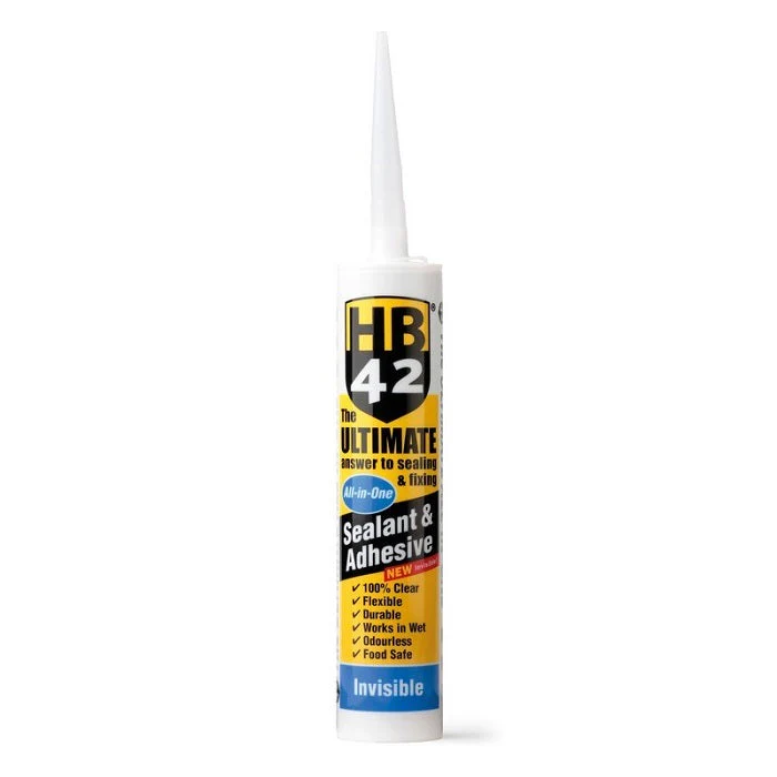 Product photograph of HB42 Ultimate Sealant/Adhesive Invisible 290ml