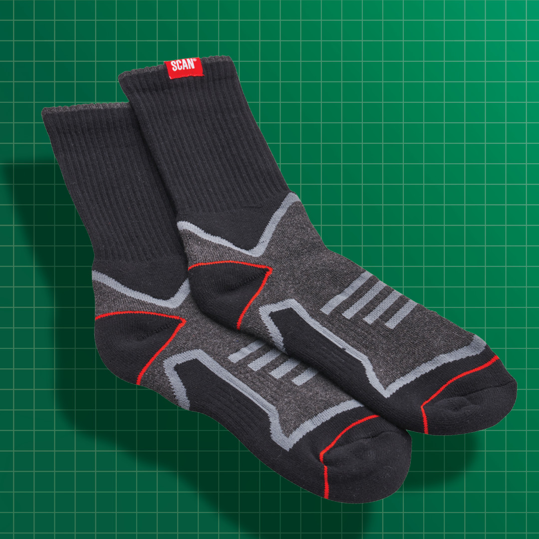 Product photograph of SCAN - Work Socks Triple Pack