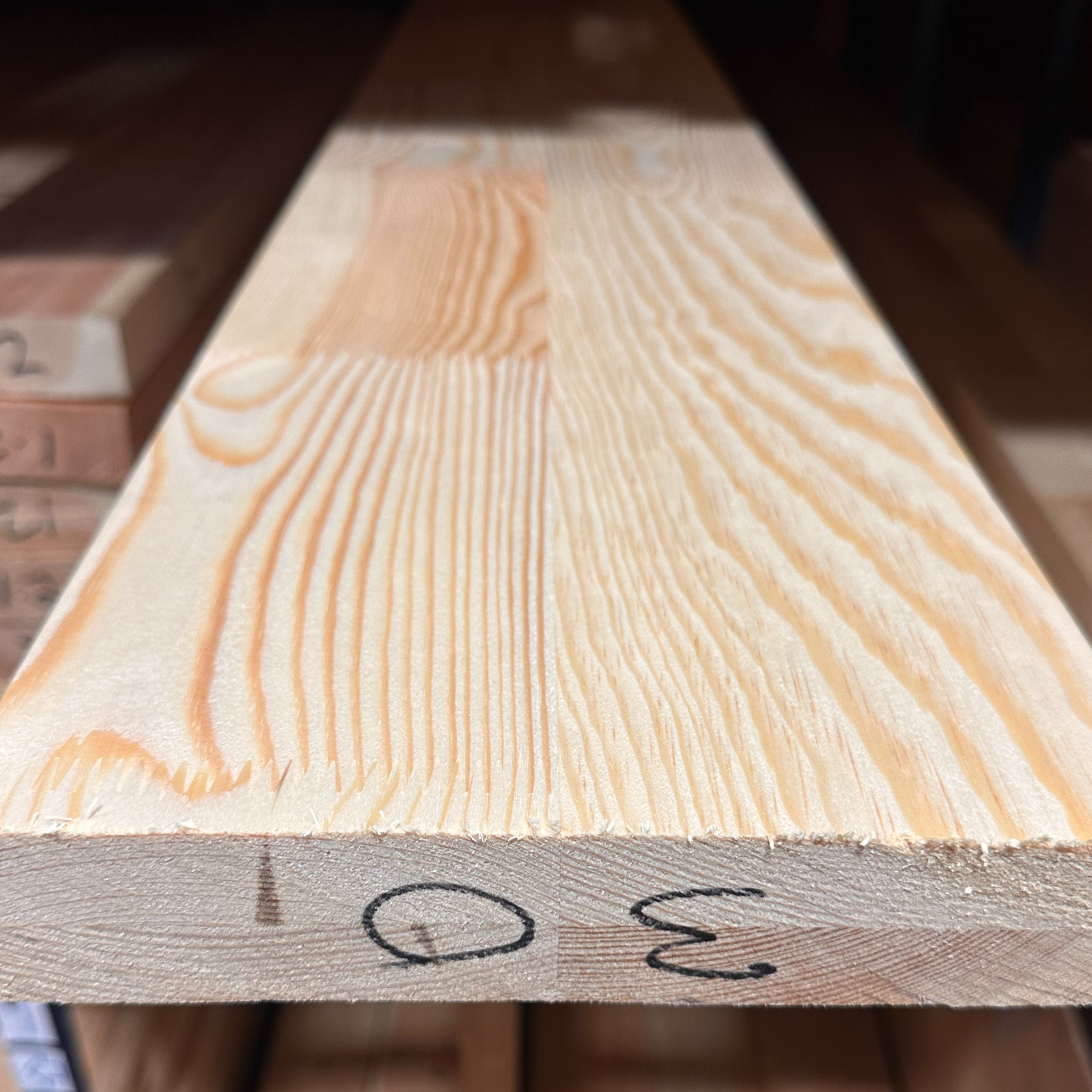 Product photograph of 26 X 94MM FIN SIZE PAR FJ LAMINATED SOFTWOOD  FSC 