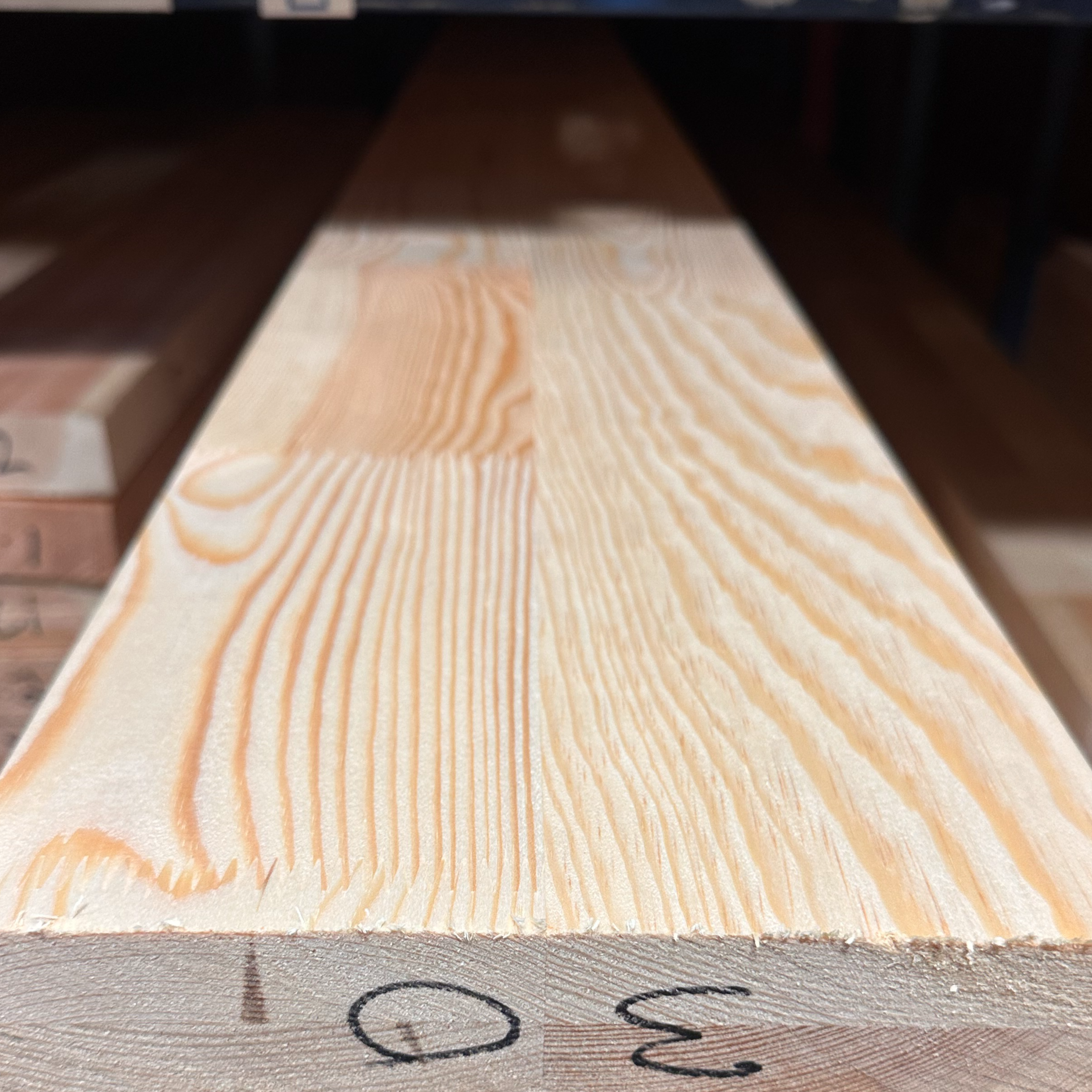 Product photograph of 32 X 94MM FIN SIZE PAR FJ LAMINATED SOFTWOOD  FSC 