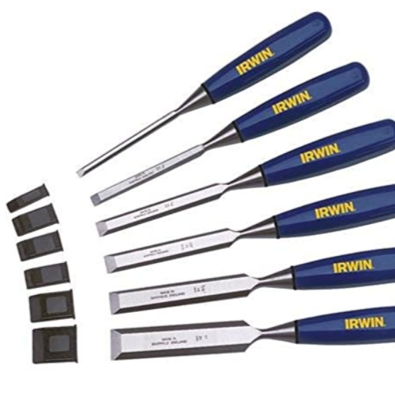 Product photograph of IRWIN MARPLES 6 Piece Chisel Set 