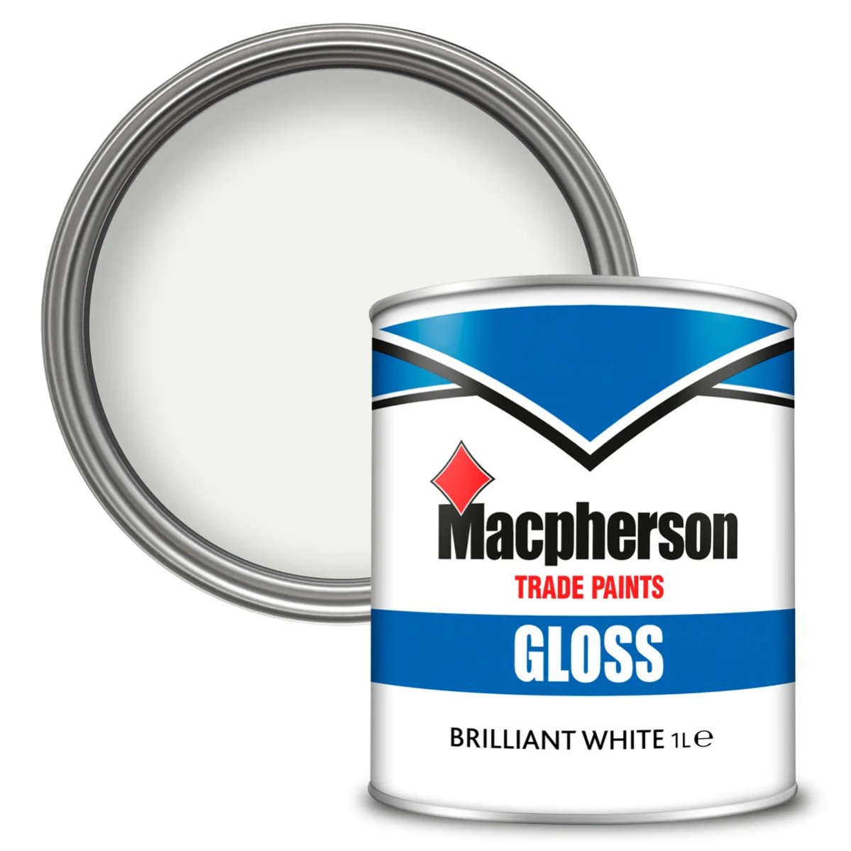 Image of MACPHERSON BRILLIANT WHITE GLOSS 1LTR