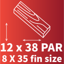 Product photograph of 12 X 38 PAR  PEFC 