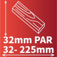 Product photograph of 32 X 32- 225MM PAR  PEFC 