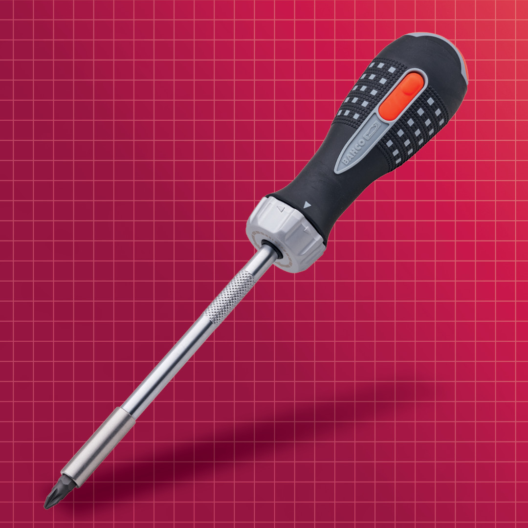 Product photograph of BAHCO Ratcheting Screwdriver 