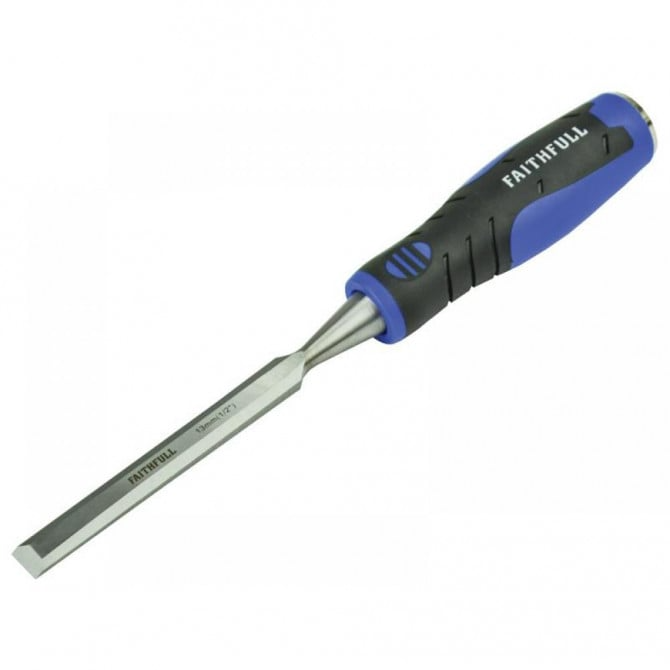 Product photograph of FAITHFULL SOFT GRIP CHISEL  