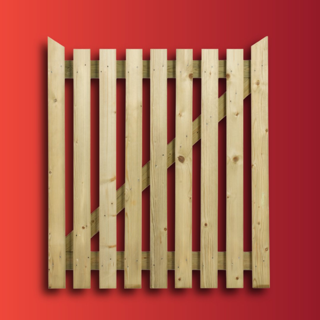 Sub image of Charltons Wicket Softwood Gate number 2 in the gallery of images