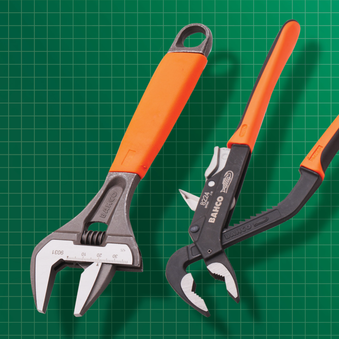 Product photograph of BAHCO Adjustable & Waterpump Plier Set