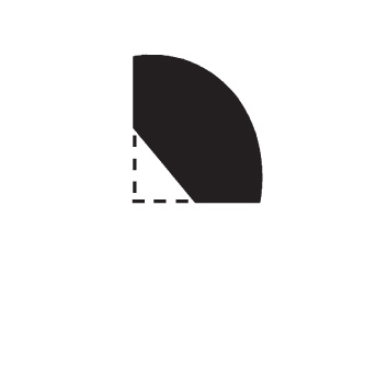 Sub image of CRN1002  12 X 12 X 2400MM DARK HARDWOOD QUADRANT  number 2 in the gallery of images