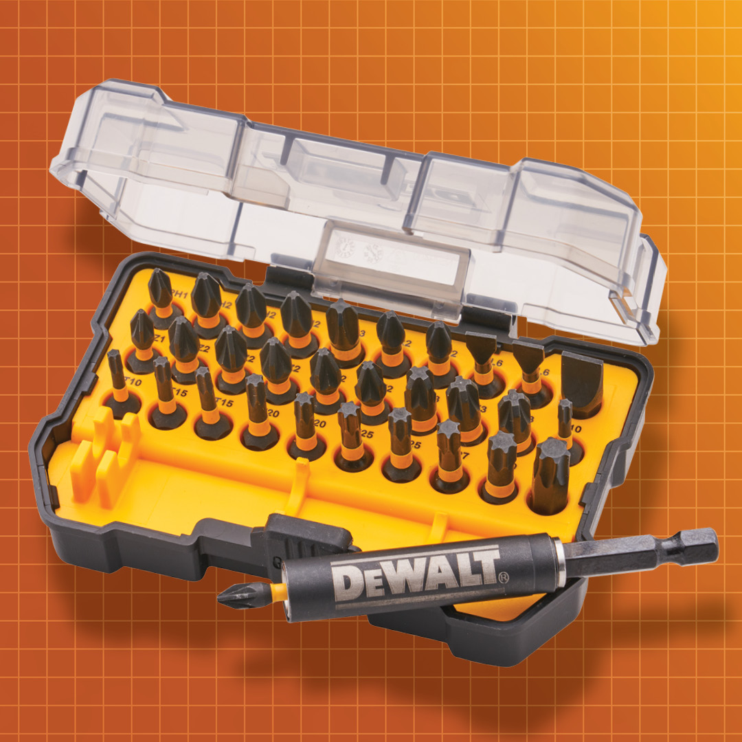Product photograph of DEWALT 32 Piece FlexTorq Impact Bit Set 
