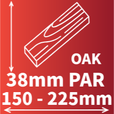 Product photograph of 38mm PAR AMERICAN WHITE OAK 