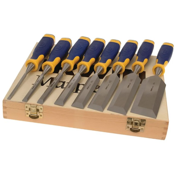 Product photograph of IRWIN MARPLES 8 Piece Chisel Set  