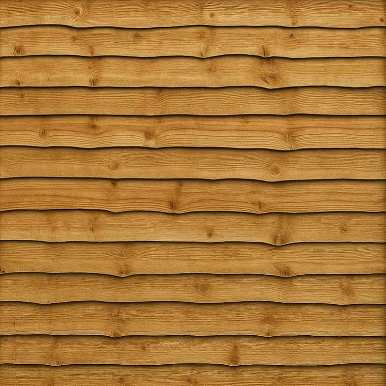 Totton Timber Product Fence panels line