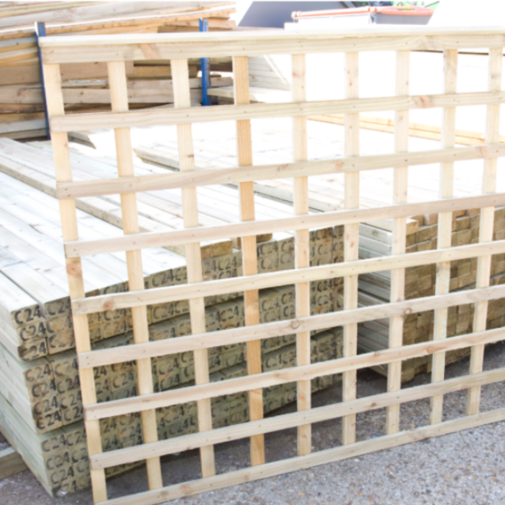 Totton Timber Product Trellis line